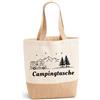 Scinzene Borsa da campeggio, regali e accessori da campeggio, per donne, uomini, roulotte, borsa per il trasporto, robusto accessorio per camper, in viaggio, regali da campeggio