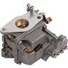 Domary Carburatore Fuoribordo, Ricambio in Lega per Modelli da 9,8 HP | Costruzione in Lega , Numeri OE 3DP031002/3V2031003/3FS031000, Adatto a MFS9.8A3/NSF9.8A3/MFS9.8A2/NSF9.8A2