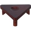 iplusmile Espositore Triangolare per Palloni in Legno, Stabile e Minimale | Compatibile Palloni da Pallavolo e Bocce, Montaggio Semplice, Supporto Antiscivolo, Uso Casa e Negozio