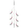 generic Ganci in metallo con perline fosforescenti visibili, ganci in metallo con | Perline verdi luminose, visibilità in condizioni di scarsa illuminazione, uso di acqua torbida, finitura dorata