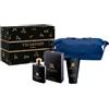TRUSSARDI Uomo Eau De Toilette Set Con Beauty Bag 2 pz Cofanetto 100 ml + 100 ml