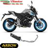 Arrow Scarico Completo Yamaha MT-125 2026 Arrow Per Moto Terminale Icon Alluminio Nero