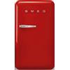 SMEG FAB10RRD6, Capacità netta totale 122 l, Rumorosità: 35 dB(A), Dimensioni: L 54,5 cm A 97 P 65,9 cm, Rosso, Classe D