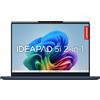 LENOVO IdeaPad 5i 2-in-1 Notebook, 14 ", processore Intel® Core Ultra 5 322, Intel®, RAM 16 GB, 512 GB SSD, Blue, Windows 11 Home