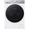 LG AI DD F4R9009TPWC LAVATRICE, Caricamento frontale, 9 kg, 13 programmi, Profondità 56,5 cm, Giri 1400 rpm, Bianca, livello rumorosità centrifuga 71 dB(A), Classe A
