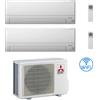 Mitsubishi Climatizzatore Condizionatore Mitsubishi MSZ-BT Wifi R32 Dual Split Inverter 18000 + 18000 BTU con U.E. MXZ-4F80VF NOVITÁ Classe A++/A+