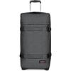Eastpak Valigia media Eastpak Transit'r M 78L Bagaglio morbido a 2 ruote con doppio scomparto Black Denim