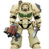 Joy Toy Warhammer 40.000 - Action figure Terminator Deathwing dei Dark Angels 1 con spada energetica e bolter tempesta - 14 cm