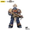 Joy Toy Warhammer 40.000: Space Marine 2 - Action figure degli Ultramarines con armatura Primus "Heavy Relic" e fucile bolt "Heavy Relic" - 13 cm