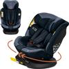 Lionelo Seggiolino auto Lionelo Bastiaan Plus i-Size, adatto a bambini da 40 a 150 cm, con rotazione a 360° - Colore: blu navy
