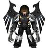 Joy Toy Action figure Warhammer 40.000, Raven Guard, Dark Fury, "Chooser of the Slain", 12 cm