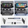 Selius Autoradio multimediale con display - 12,3 pollici, compatibile con CarPlay wireless - risoluzione 1920x720 - sistema operativo Linux