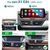 Selius Autoradio multimediale con schermo da 10,25 pollici, formato Doppio DIN, sistema operativo Android 14, risoluzione 1920x720, compatibile con BMW X1 E84 dal 2009 al 2015