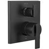 Delta Faucet T24867-BL - Moderna valvola angolare per monitor serie 14, 3 impostazioni, con deviatore, colore: nero opaco