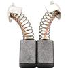 Buildalot Spazzole di carbone per Hitachi C 7MFA - 7 x 11 x 17 mm | Carboncini per sega | Con molla, cavo e connettore | Set da 2 | Rif. 981-612Z, 999-043, 999-073