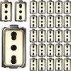 MARLANVIL Multipack 28 Prese Bivalente/Bipasso Tipo Magic 16A 2P + T 250 VOLT