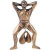 FUMANLOU Divertente battente per porta con ciondolo a forma di personaggio, adatto per la decorazione domestica come porte d'ingresso, giardini, ecc