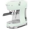 Smeg Macchina da caffè espresso Verde Anni 50 ECF02PGEU