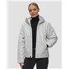 The North Face Piumino Impermeabile Da Donna The North Face Tnf Range Down Hooded Jacket Grigio