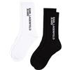 KARL LAGERFELD JEANS Donne Essential Logo Socks Set (2 Pack)