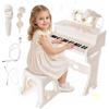 Pianola Bambini Tastiera Musicale Elettronica Pianoforte Portatile con Microfono