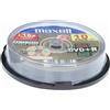 Maxell M160 DVD+R 4.7 GB 16x Spindle Campana 10 Pezzi Scrittura Singola 120 min