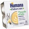 Humana - Merenda alla vaniglia 4 vasetti da 100g
