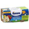 HUMANA ITALIA SpA - HUMANA OMOGENEIZZATO MELA/PERA BIO 2 VASETTI 100 G