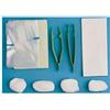 FARMACARE Srl - SET PER MEDICAZIONE MEDIUM CONTENENTE PINZA AD ANELLI, PINZA ANATOMICA, 4 TAMPONI, SACCHETTO DI CARTA PER RESIDUI, TELO IMPERMEABILE/ASSORBENTE, 2 GUANTI IN LATTICE