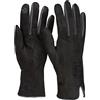 styleBREAKER Guanti touchscreen donna a contrasto | Guanti touch screen con fibre conduttive, interno in pile, vestibilità elastica per mani 16-21 cm.