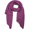 styleBREAKER Sciarpa Donna Asimmetrica in Viscosa Tinta Unita | Foulard in fibra naturale 100% per autunno e inverno, versatile come ampia stola scaldaspalle.