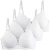 Generisch Reggiseno senza ferretto push up reggiseno perfetta vestibilità Comfy reggiseno a balconcino, senza ferretto e fiori, reggiseno da allenamento per fitness, corsa, jogging, yoga