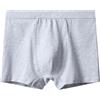 MECKOZ XL-8XL Taglia Forte Intimo Uomo Boxer Gigante in Cotone Elasticizzato Traspirante, 3 Confezioni(Grau,7XL)