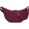 Johnny Urban Borsa a Tracolla Donna e Uomo Rosso - Ally Small | Piccola Borsa Mezzaluna Crossbody Moon Bag Marsupio Rotonda con Tracolla Regolabile Idrorepellente