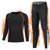 Qyibleri Set Intimo Termico Bambino - Asciugatura Rapida Maglia Termica Bambino & Leggings Termici, Calzamaglia Termica Bambino Traspiranti e Accoglienti per Lo Sci, Il Calcio, ECC