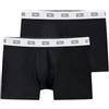 GCDS Underwear Boxer 2 Pack A2EM3702UW1 Colore 99 Nero (IT, Testo, M, Regular, Regular, 99 Nero)