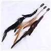 Kiuiom Boho Accessori Capelli in Piuma - Mollette Indian 3 PC per Feste in Maschera Costume Cosplay Halloween