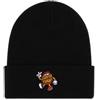Santa Cruz Dot Guy Beanie Black Turn Up Cuff Knit Hat