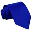 DQT Uomo Cravatta Raso Solido Di Colore Classico Nuziale Fashion Business 30+ Colori
