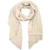 styleBREAKER Sciarpa Donna Asimmetrica in Viscosa Tinta Unita | Foulard in fibra naturale 100% per autunno e inverno, versatile come ampia stola scaldaspalle.