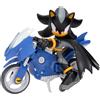 JAKKS - DC x Sonic Shadow Batman con Batcycle e Action Figure Articolata 22 Punti 3+ Anni