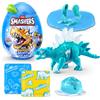 ZURU - Smashers Mini Jurassic Light Up Ice Age Uovo Dinosauro con 6+ Sorprese e Slime 3+ Anni