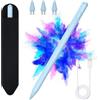 HOTLIFE Penna per Tablet Android Pennino per Tablet con Sensibile All'Inclinazione | Ricarica Rapida, Penna Tablet Universale Compatibile con Samsung/Lenovo/Huawei/Mi/iPhone e Altri Telefoni Cellulari-Blu