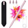 HOTLIFE Penna per Tablet Android Pennino per Tablet con Sensibile All'Inclinazione | Ricarica Rapida, Penna Tablet Universale Compatibile con Samsung/Lenovo/Huawei/Mi/iPhone e Altri Telefoni Cellulari-Oro Rosa