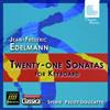 Jean-Frederic Edelma Jean-Frederic Edelmann: Twenty-one Sonatas for Keyboa (CD)