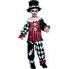 CARNAVAL QUEEN Costume Clown Horror Bambino Halloween