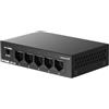 D-Link DES-105/V Switch Fast Ethernet non gestito a 5 porte | 5 porte 10/100 Mbps con installazione Plug and Play, funzionamento senza ventola ed Ethernet a basso consumo