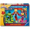 Ravensburger - Iron Man, Giant Floor Puzzle Per Bambini 3+ Anni, 24 Pezzi | Puzzle da pavimento di Iron Man con 24 pezzi, educativo e divertente, ideale come regalo originale per bambini dai 3 anni.