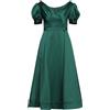 SELF-PORTRAIT - Vestito midi - Verde smeraldo