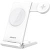 Nillkin PowerTrio 3in1 Caricabatterie senza fili MagSafe per Samsung Watch bianco